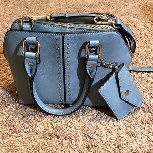 Blue purse